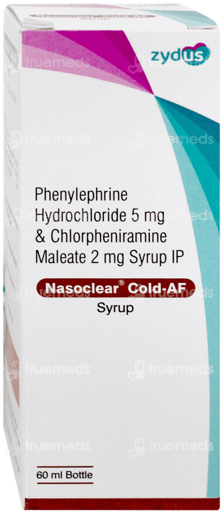 Nasoclear Cold Af Syrup 60Ml